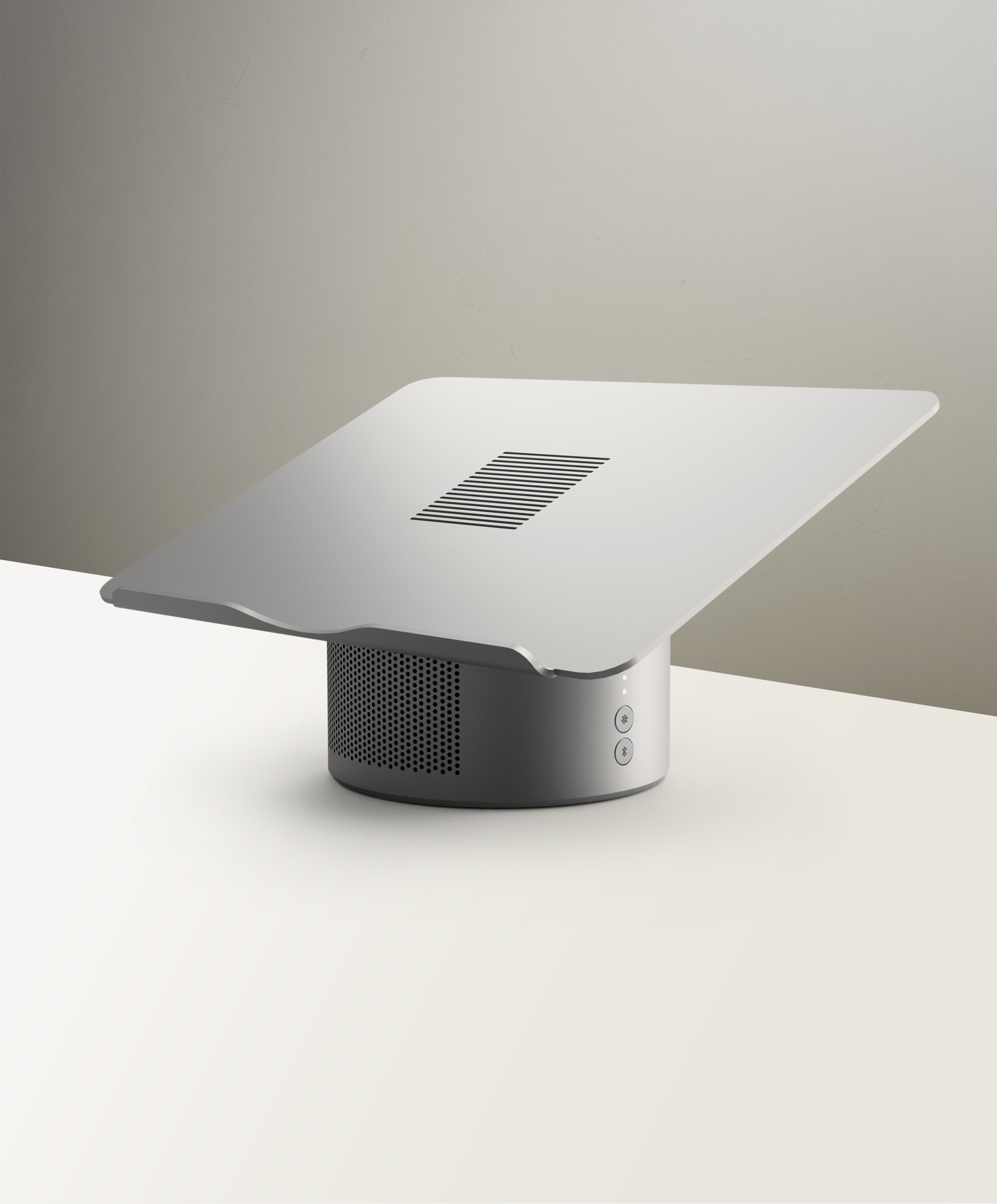 Mossion M1 Laptop Stand  - Silver Metallic